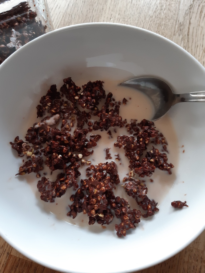 Cacao and Sprouted Buckwheat Crispies